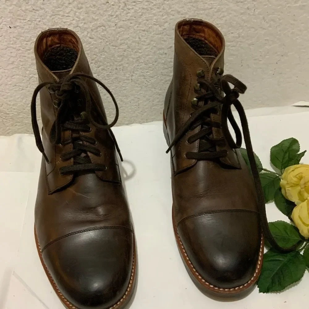 Warfield & Grand Mesa Leather Boots Size 11